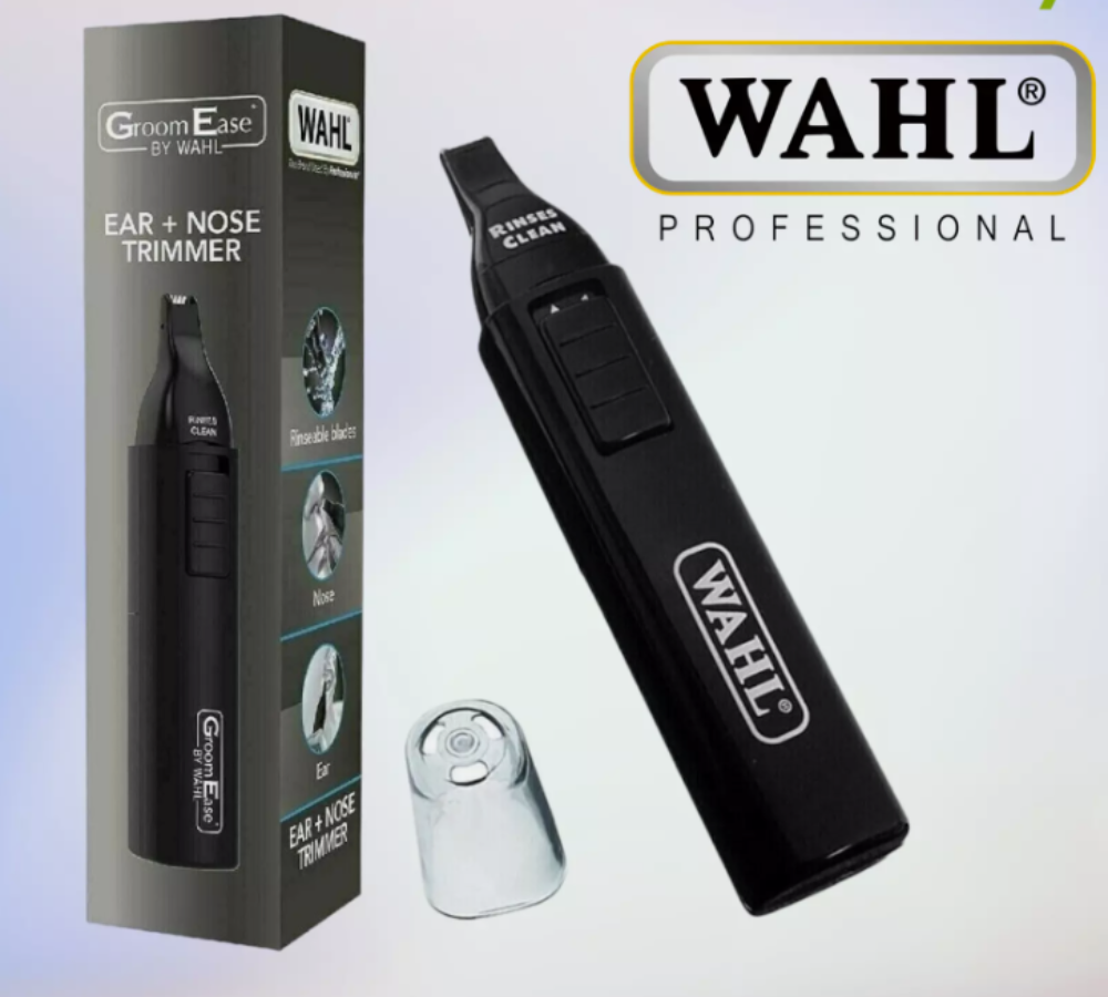 nose and ear trimmers with the brand wahl